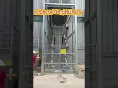 Vertical Stationary Hydraulic Lift Table 3m 2000kg Fixed Scissor Lift Platform