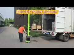 1.5t Electric Self Loading Stacker Automatic Lift Stacker Electric Forklift