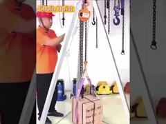 Manual Chain Hoist Lifting Equipment 0.5 Ton Hand Chain Hoist