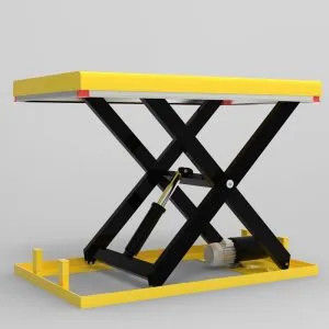 Buy 1T Small Hydraulic Lift Table For Commercial Buildings And Industrial Spaces online manufacture