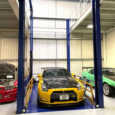Buy 3m-20m Four Post Car Lift 3000KG 5000KG 4 Post Vehicle Lift Hydraulic online manufacture