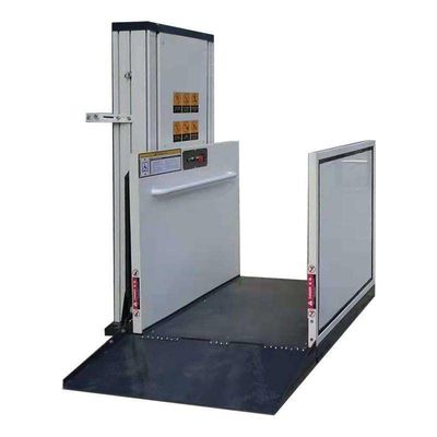 Buy Small House Hydraulic Wheelchair Lift 2m 250kg Hydraulic Lift For Handicap Outdoor Use online manufacture