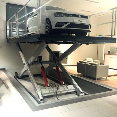 Buy 3500kgs Automotive Lift Table 3m Fixed Car Scissor Lift For Garage online manufacture