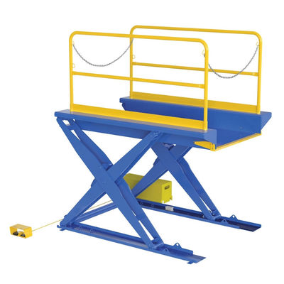 Buy 4000kg Loading Dock Scissor Lift Platforms 1.8m Scissor Lift Dock Leveler online manufacture