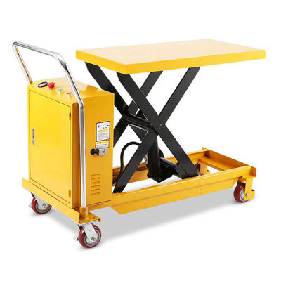 Buy 350kg Hydraulic Lift Table Trolley 1.5m Lightweight Scissor Lift Trolley online manufacture