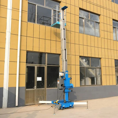 Buy 8m - 16m Aerial Work Platforms Vertical Mast Boom Lift 26 Ft online manufacture