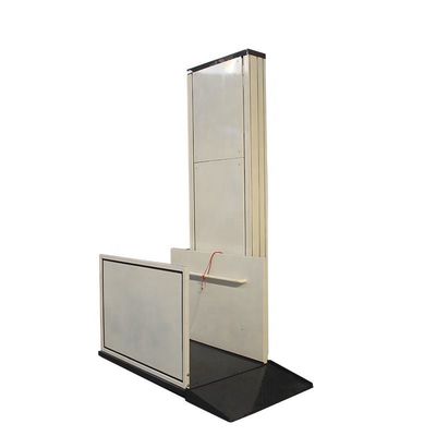 Buy 2.5m 3.5m Exterior Wheelchair Lift Commercial Hydraulic Platform Lift For Wheelchair online manufacture