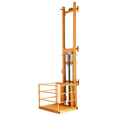 Buy Guide Rail Hydraulic Goods Lift 7m 1000kg Easy Lift Cargo Lift online manufacture