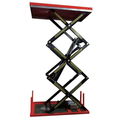 Buy Workshop Hydraulic Scissor Table 1T Electric Hydraulic Scissor Lift Table online manufacture
