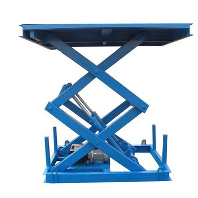 Buy 2000kgs Small Scissor Lift Table 2m 2T Scissor Lift Work Table online manufacture