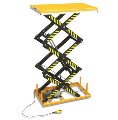 Buy Vertical Stationary Hydraulic Lift Table 3m 2000kg Fixed Scissor Lift Platform online manufacture