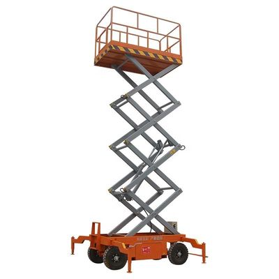Buy Lifting Height 7m Mobile Scissor Lift Hydraulic Mobile Man Lift online manufacture