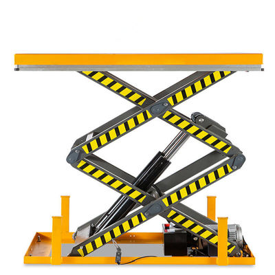 Buy Fixed Scissor Lifting Platform Hydraulic 3m Lift Tables For Warehouse Factory online manufacture