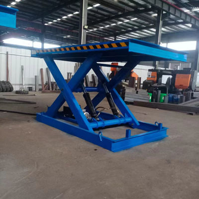 Buy 2 Ton Heavy Stationary Lift Table Hydraulic Electric Scissor Lift Platform online manufacture