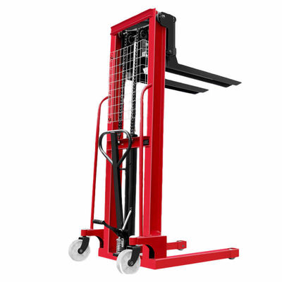 Buy Manual Hydraulic 2t Forklift Hand Pallet Stacker Lift Truck online manufacture