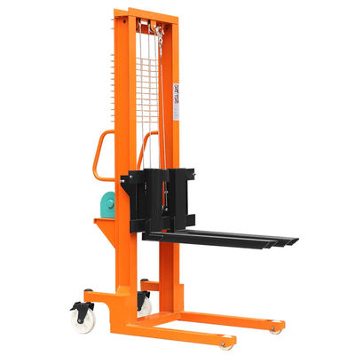 Buy Manual Pallet Stacker 1.6 - 3m Lifting Height Hand Hydraulic Forklift Pallet Truck online manufacture