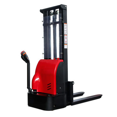 Buy 0.5 - 2 Ton Loading Electric Pallet Stacker Hydraulic Lifting Stacker online manufacture