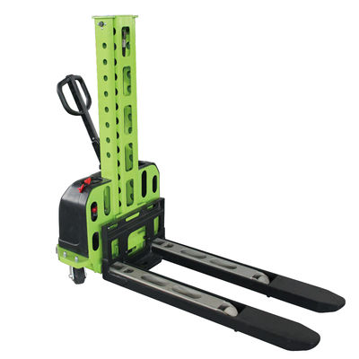 Buy 0.5t 1.2m Semi Electric Pallet Stacker Automatic Lifting Electric Forklift online manufacture