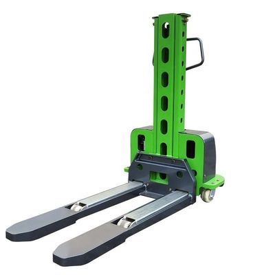 Buy 1 Ton Electric Pallet Stacker Self Loading Stacker Forklift online manufacture