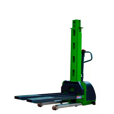 Buy 1.5t Electric Self Loading Stacker Automatic Lift Stacker Electric Forklift online manufacture