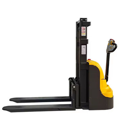 Buy Electric Stacker Truck Pallet Lift Stacker 1500kg Full Electric Forklift online manufacture
