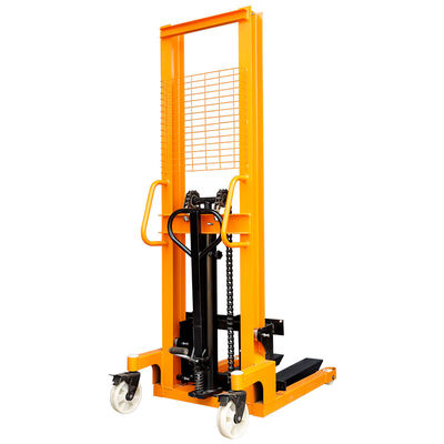Buy 1.6m - 3m Manual Pallet Stacker Hand Forklift Hydraulic Pallet Trunk online manufacture