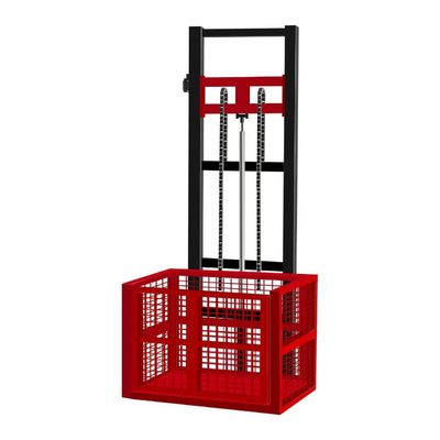 Buy Warehouse Hydraulic Cargo Lift 1000kg 3m Vertical Freight Elevator online manufacture