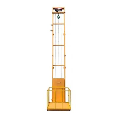 Buy 0.5 - 1 Ton 6m Cargo Lift Warehouse Used Hydraulic Vertical Cargo Elevator online manufacture