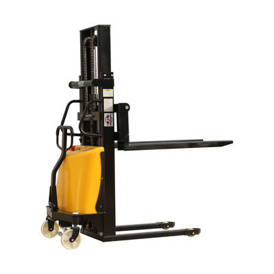 Buy 1 Ton 1.5 Ton 2 Ton Semi Electric Stacker Forklift Material Handling Equipment online manufacture