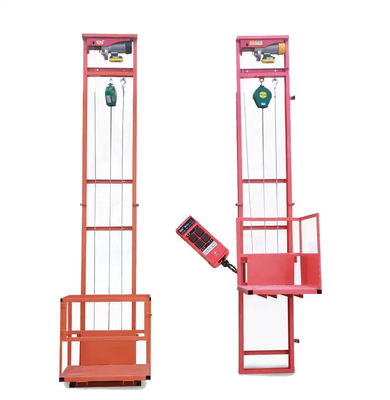 Buy 500kg 1000kg Warehouse Cargo Lift Vertical Electric Freight Elevator online manufacture