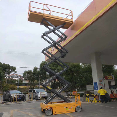 Buy 12m 14m CE Approved Hydraulic Lifting Platform Mobile Scissor Lift online manufacture