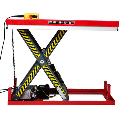 Buy 2t Small Hydraulic Cargo Lifting Equipment Electric Scissor Lift Table online manufacture