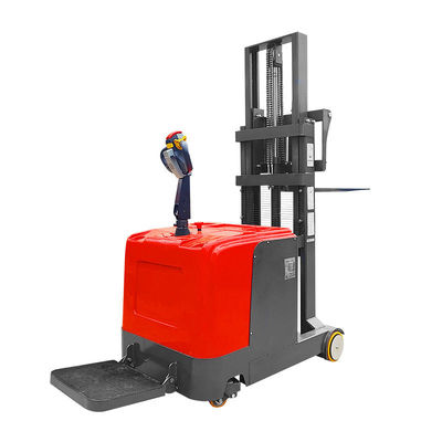 Buy Electric Forklift Stacker 1000kg Capacity Full Electric Farm Pallet Stacker online manufacture