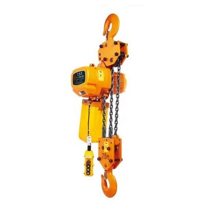 Buy Electric Chain Hoist Lifting Capacity 0.25 Ton - 7.5 Ton For Workshop online manufacture