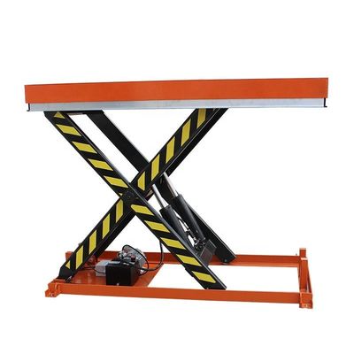 Buy 1T 2T 4T Hydraulic Stationary Scissor Lift Table Fixed Electric Lifting Platform online manufacture