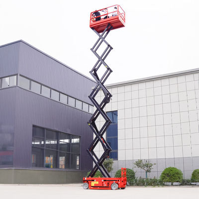 Buy 6m 8m 10m 12m 14m Electric Self Propelled Scissor Lift Hydraulic Man Lift Table online manufacture