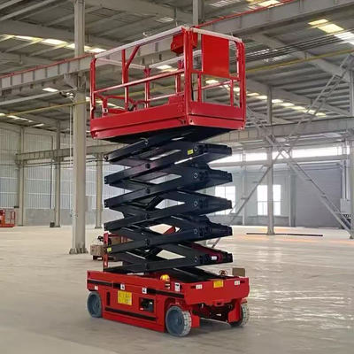 Buy Self Propelled Hydraulic Scissor Lift 6 14m 230kg 320kg Load Capacity online manufacture