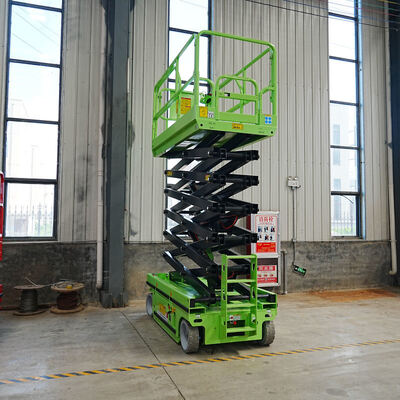 Buy Scissor Lift 6 - 14m Mobile Electric Aerial Work Scissor Lift Platform online manufacture