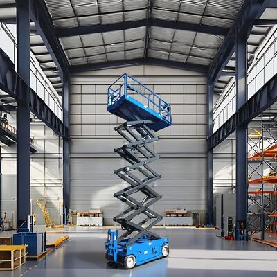 Buy Self Propelled Scissor Lift Platform For Outdoor Rough Terrain online manufacture