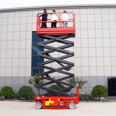 buy Auto Walking Lift 6m 8m10m 12m 14m Self Propelled Electric Scissor Lift online manufacture