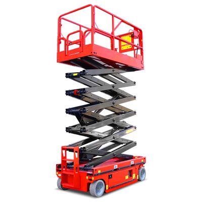 Buy Self Propelled Scissor Lift 6m 8m 10m 450kg Construction Aerial Work Platform online manufacture