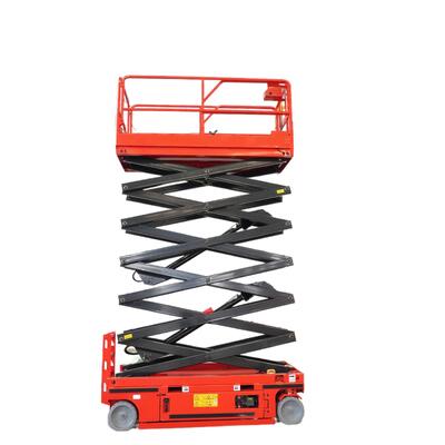 buy Small Electric Self Propelled Scissor Lift 230kg Capacity 14m Height online manufacture