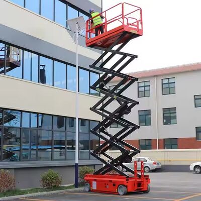 buy Mobile Construction Lift Platform Electric Hydraulic Scissor Lift online manufacture