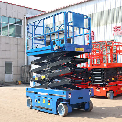Buy 6-8m 320kg Electric Hydraulic Small Lift Platform Self Propelled Scissor Lift online manufacture