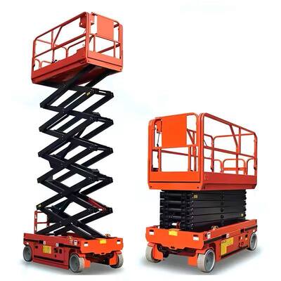 buy Self Propelled Electric Scissor Lift 6m 8m Hydraulic Lifting Platform Equipment online manufacture