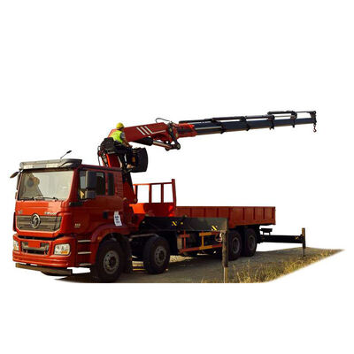 Buy Hydraulic Telescopic Boom Crane Truck Cranes With Lifting Height 10m online manufacture