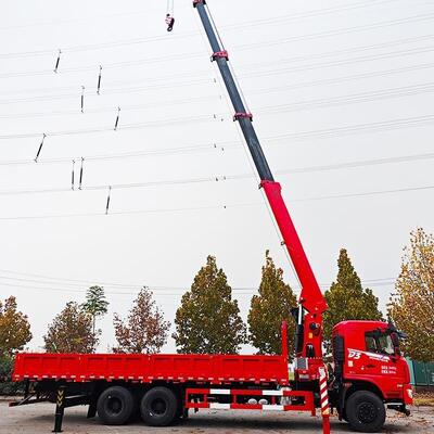 Buy 8 Ton Electric Hydraulic Telescopic Boom Truck Mounted Lifting Crane online manufacture
