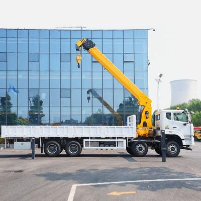 Buy 3 Tons Folding Hydraulic Truck Crane Small Goods Lifting Crane online manufacture