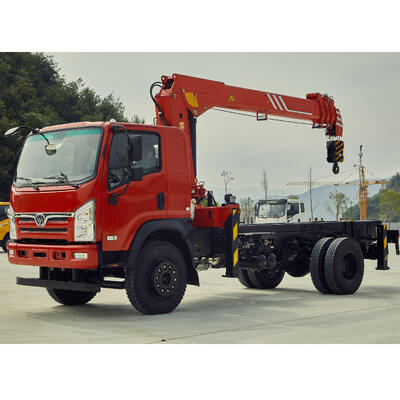 Buy Truck Mounted Crane 8 Ton 10m Customized Folding Boom Crane online manufacture