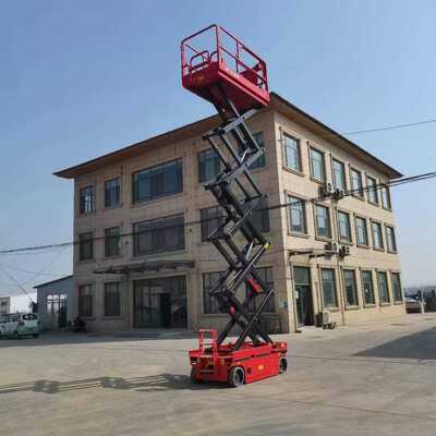 Buy Electric Scissors Lift Self-propelled Scissor Lift Platform 4m - 16m online manufacture
